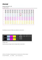 value must be filled in and recalibrated as shown below (Page 31 / 72) PrintExp Printer Control & Alignment Software Instruction